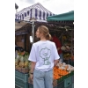 T-shirt damski Treehugger –  Julia Kamińska x Obiektor x FAVNA - biały