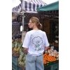T-shirt damski Treehugger –  Julia Kamińska x Obiektor x FAVNA - biały