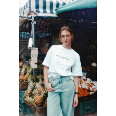 T-shirt damski Treehugger –  Julia Kamińska x Obiektor x FAVNA - biały