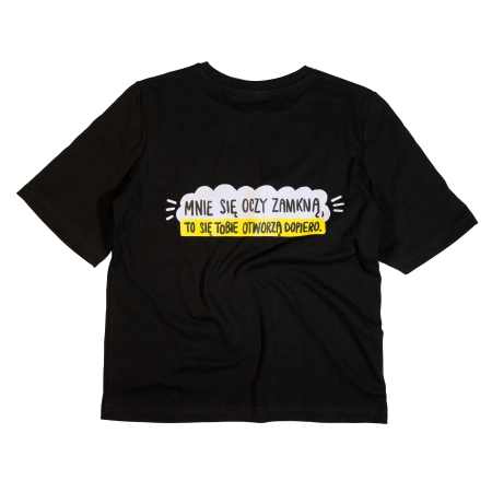 T-shirt damski Mateusz Glen x Kasia Fryza x FAVNA - czarny